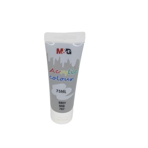 انبوبة الوان اكريليك 75 مل mg جراي رقم 787 موديل 6598