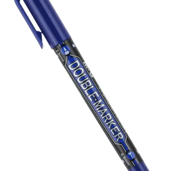 قلم تحبير 2 سن 2.8 مل ازرق موديل 21372