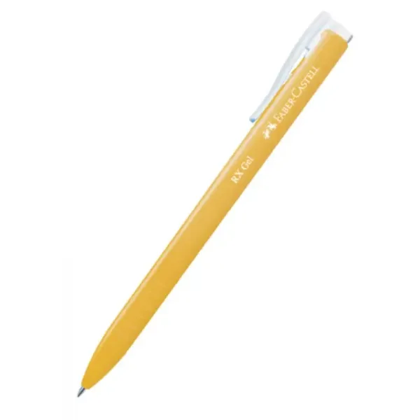 قلم جيل سوستة فبركاسل 0.7 معتم RXGEL ذهبي.