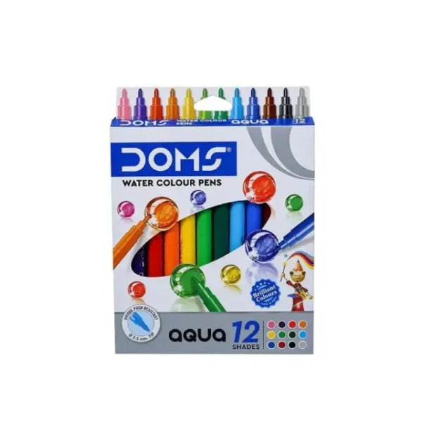الوان فلوماستر 12 لون DOMS موديل 7265
