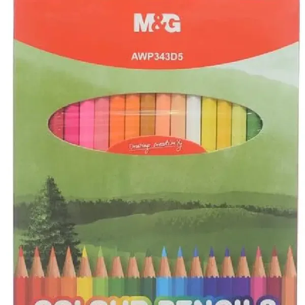 الوان خشب 36 لون M&G موديل 343D5