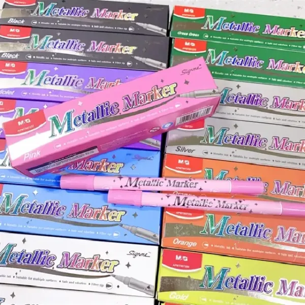 Metallic Marker Pen 2 Teeth Model MT80B12