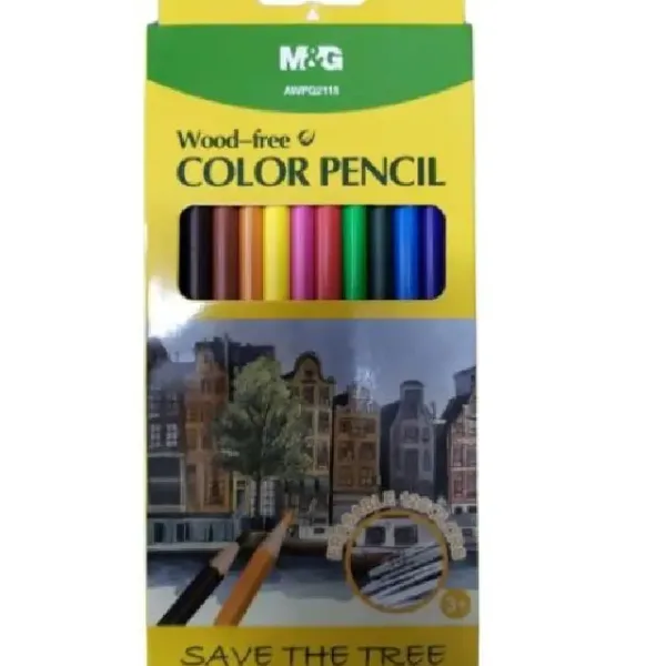 الوان M.G خشب 12 لون موديل 2118