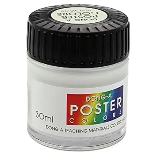 برطمان بوستر كلر لون ابيض 30CC Dong-A