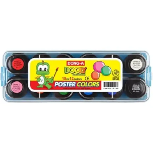 طقم 12 لون جواش برطمان دولي CC-10 DONG-A