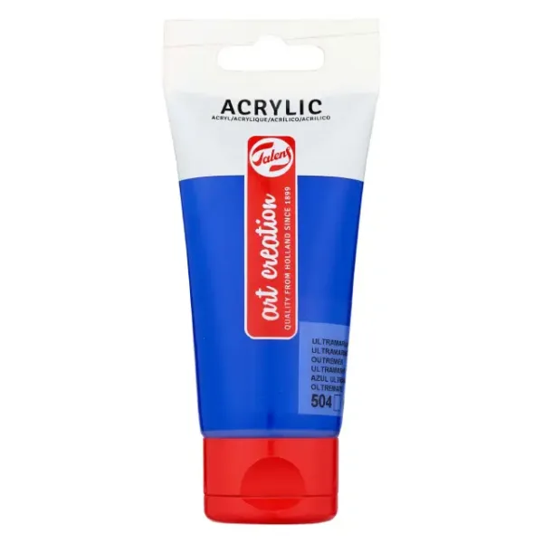 انبوبة الوان اكريليك 75 مللي ارت كريشن تالنز موديل 504( ازرق الترا مارين)