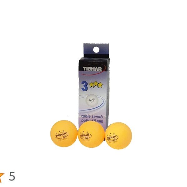 علبة كورة بنج 3 قطعة