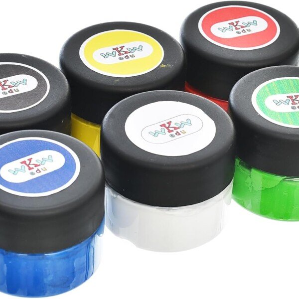 طقم الوان بوستر 20 ملل 6 لون WKW