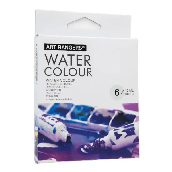 طقم الوان انابيب مياة 12 مل 6 لون ارت رينجرز موديل EW0612C