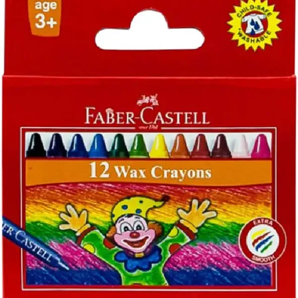 الوان شمع 12 لون  فبركاسل 120043