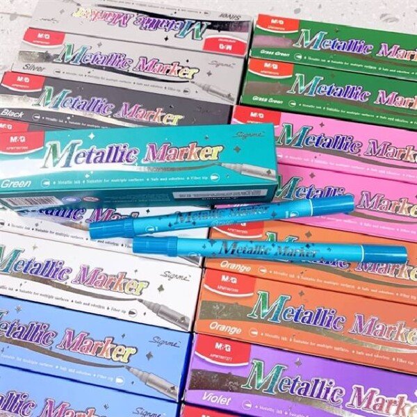 Metallic Marker Pen 2 Pin Model MT80B6