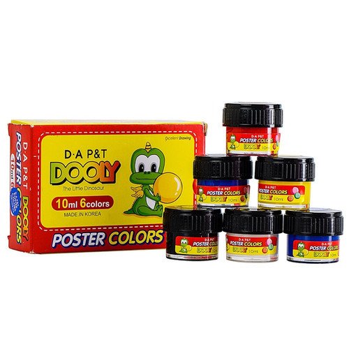 طقم 6 لون جواش برطمان دولي CC-10 DONG-A