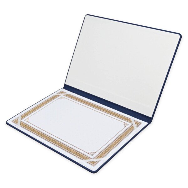 حافظة شهادات مبطنة الوان الفارس A4