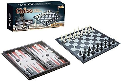 علبة شطرنج بلاستيك كبير