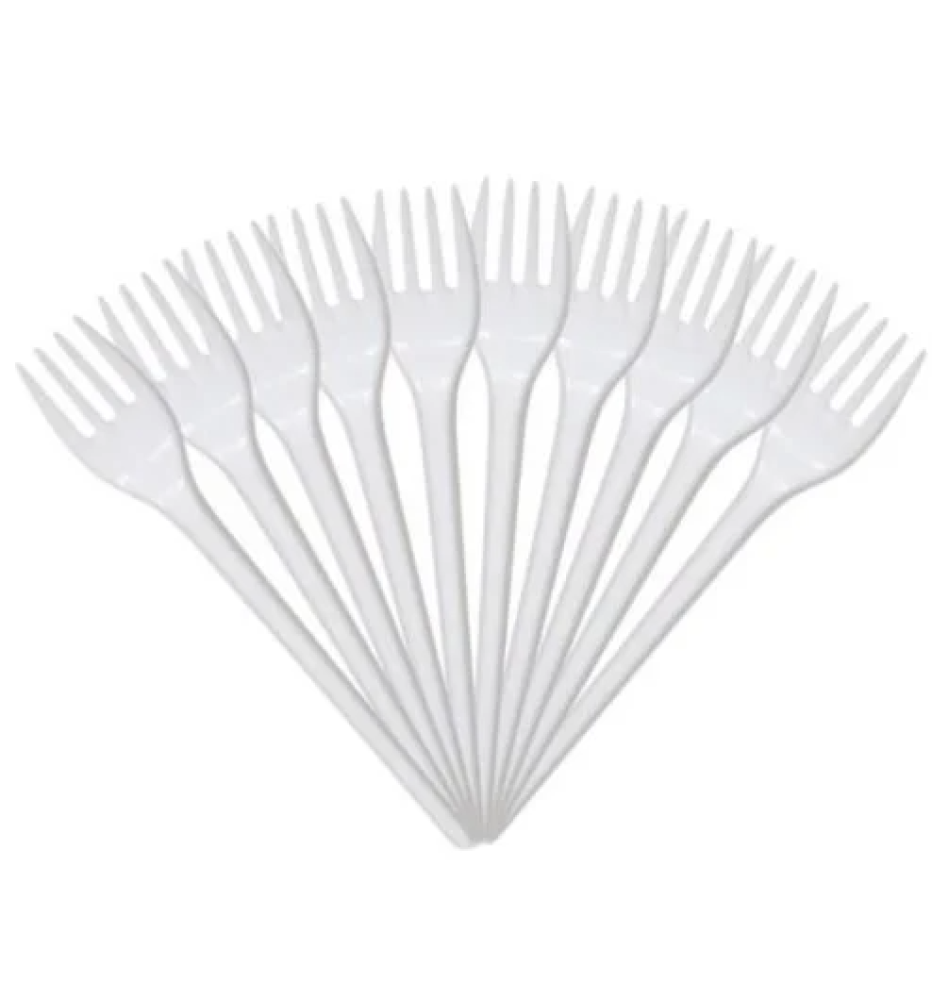 كيس معلقة او شوكة بلاستيك  10 قطعة