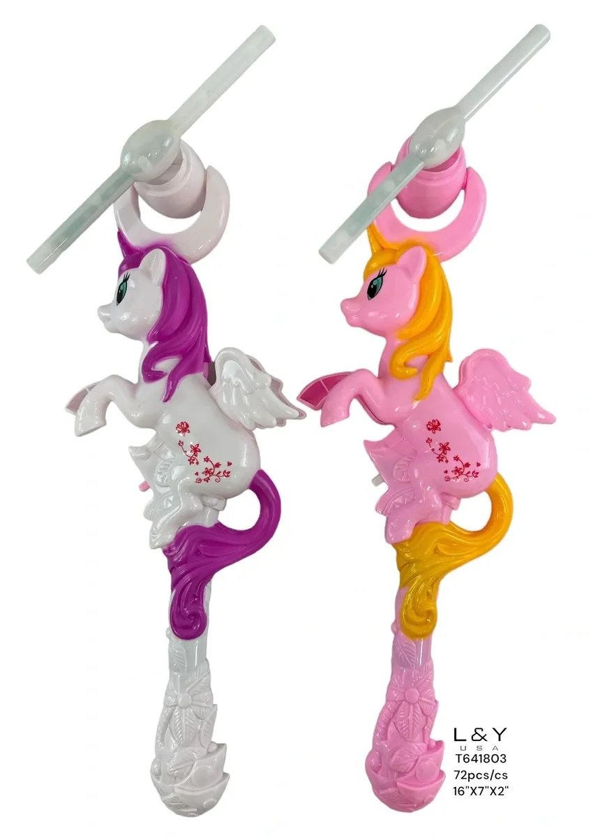 يوني كورن صوت +مروحة مضيئه