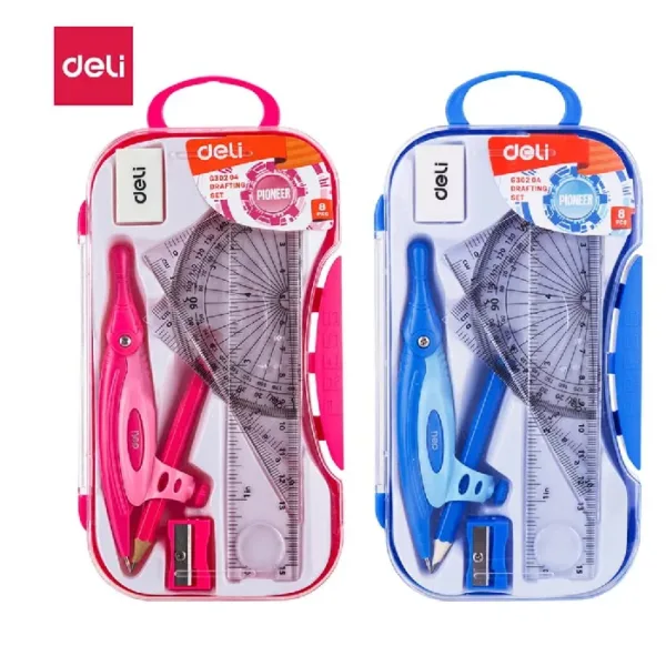 طقم هندسى 8 قطعة ديلى كارت موديل 30001