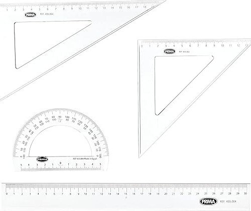 طقم هندسي 20سم بريما