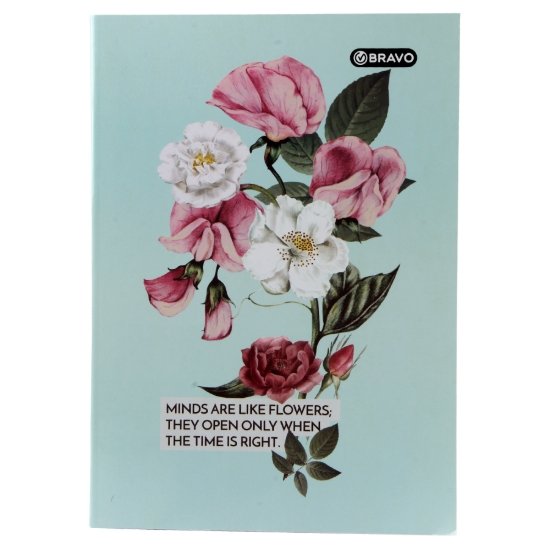 A5 كشكول دبوس 1/2 سم برافو 80 ورقة A5