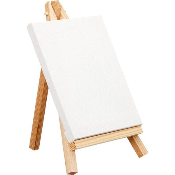 كانفس ابيض بستاند مقاس 30*40 موديل MH-20