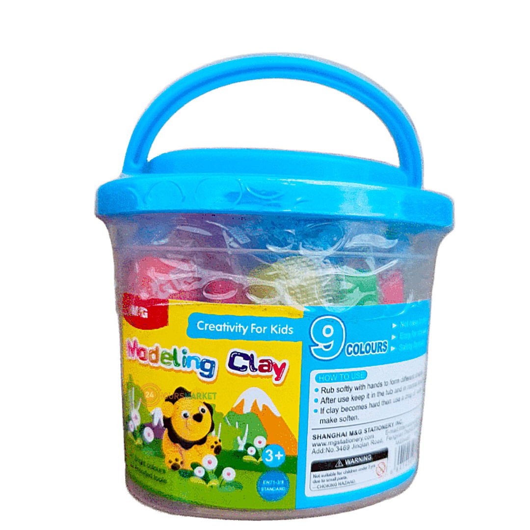 برطمان قطع صلصال صغير 9 قطع MG موديل 04467