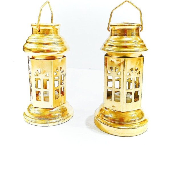 فانوس دهبي صغير نور