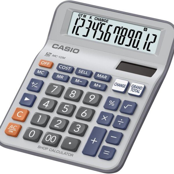 الة حاسبة كاسيو CASIO DC -12M
