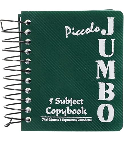 A5كشكول سلك مينى جامبو 200ورقة