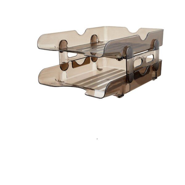 تراي بلاستيك فامية 2 دور ساسكو (LETTER TRAY)