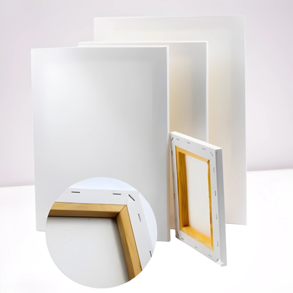 كانفس 50*50 رؤية خشب سميك B