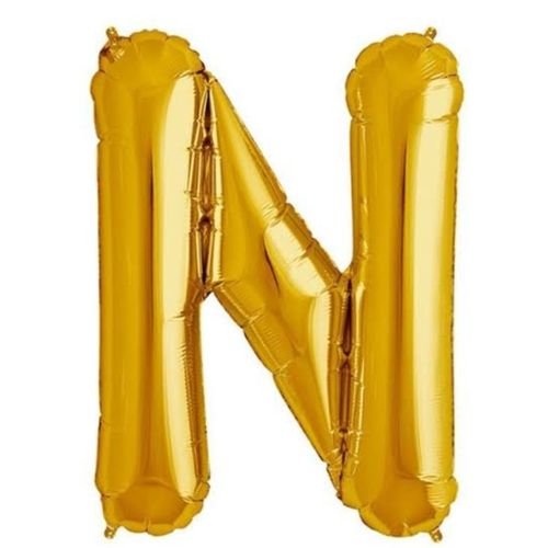 بالون هيليوم صيني 30 انش حروف انجليزي حرف (N)