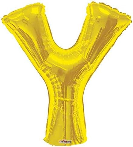 بالون هيليوم صيني 30 انش حروف انجليزي (Y حرف)