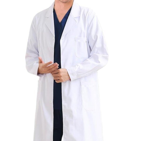 بالطو معمل مقاس كبير للجامعات