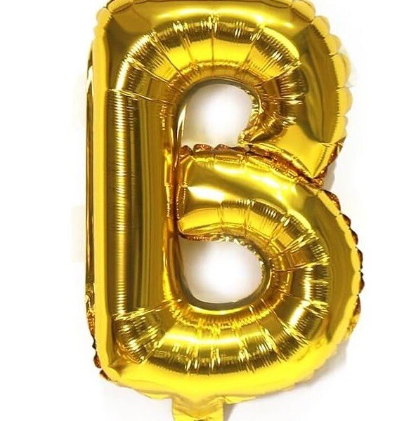 بالون هيليوم صيني 30 انش حروف انجليزي حرف (B)