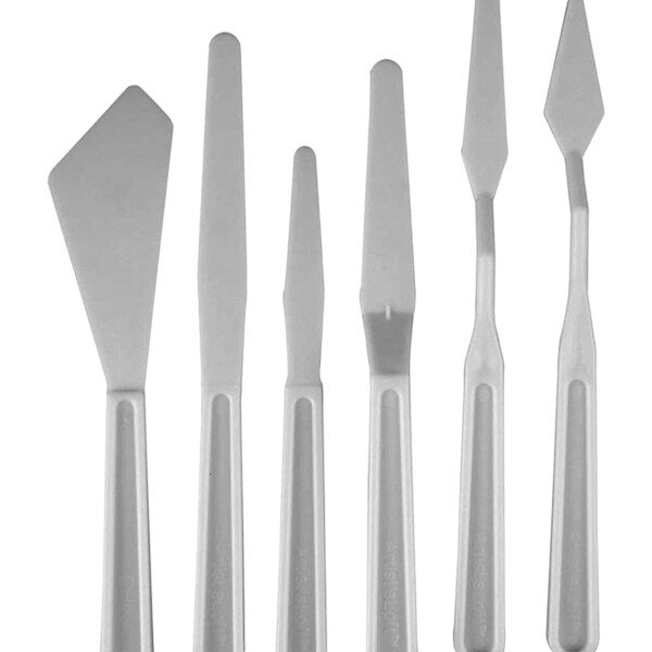 طقم ادوات تشكيل 6 قطعة بلاستيك ابيض DENNCI  موديل DC-516