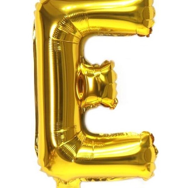 بالون هيليوم صيني 30 انش حروف انجليزي حرف (E)
