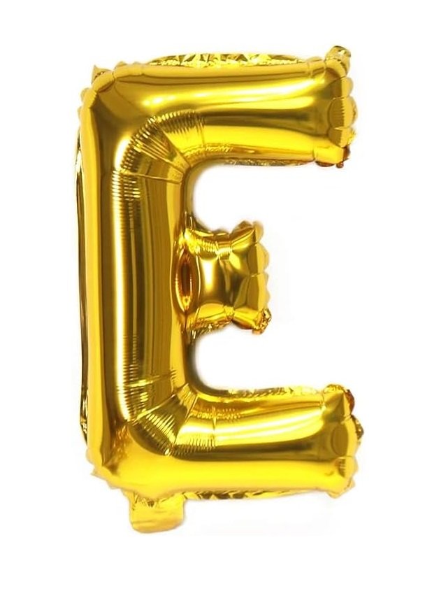 بالون هيليوم صيني 30 انش حروف انجليزي حرف (E)