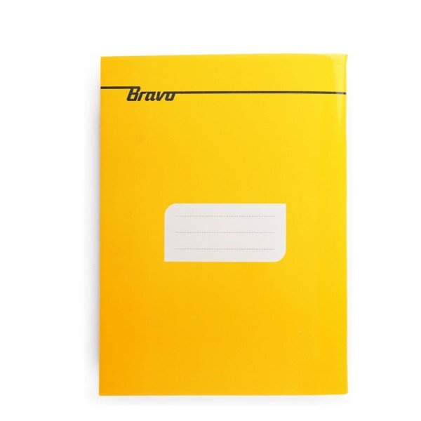 A4 كشكول 60ورقة برافو مسطر الوان سادةA4