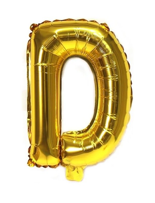 بالون هيليوم صيني 30 انش حروف انجليزي حرف (D)